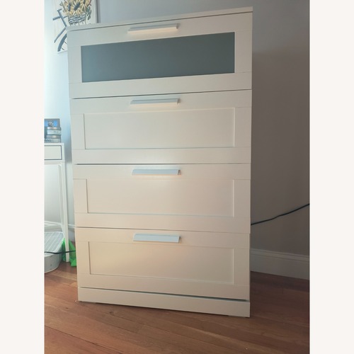 Used IKEA White 4-Drawer Dresser  for sale on AptDeco