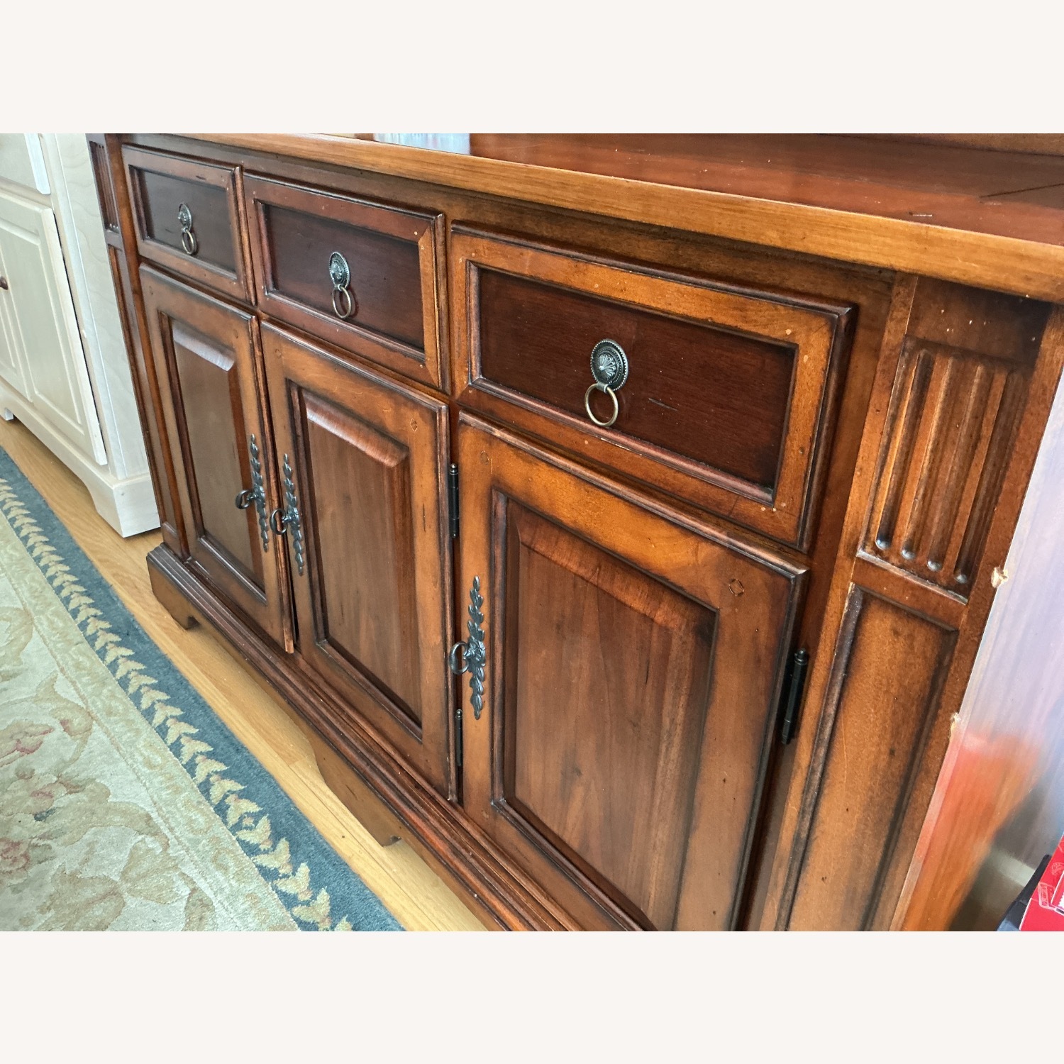 Light Brown Hutch - image-3
