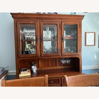 Light Brown Hutch