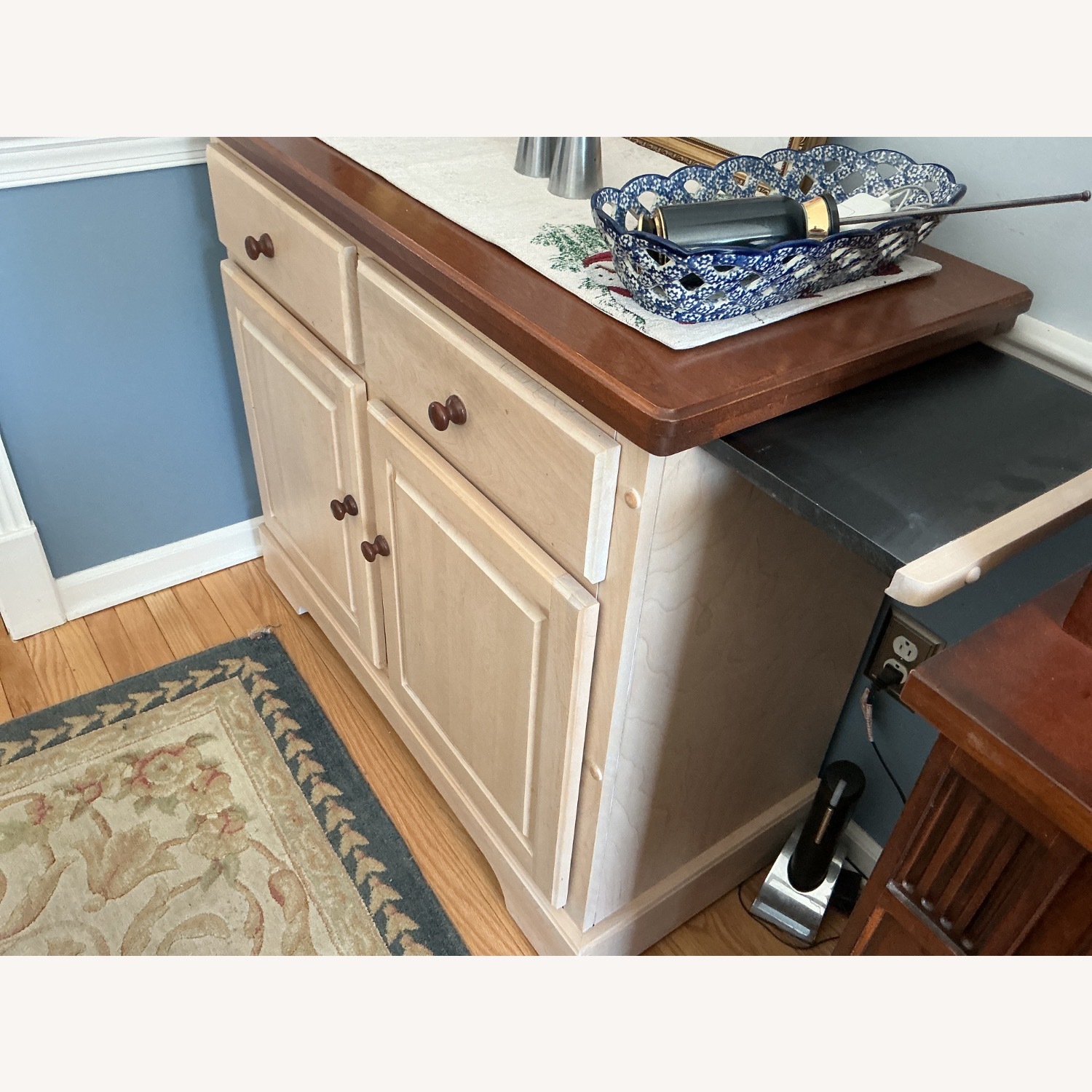Mealey Light Brown Wood Sideboard - image-2