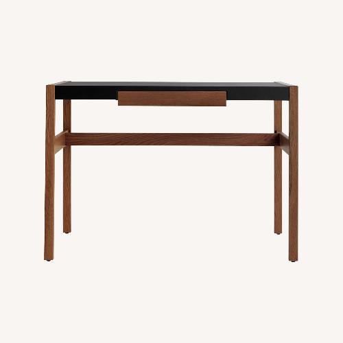 Used Design Within Reach Risom Dark Brown Wood Desk for sale on AptDeco