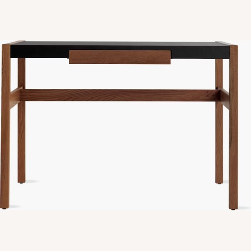 Used Design Within Reach Risom Dark Brown Wood Desk for sale on AptDeco
