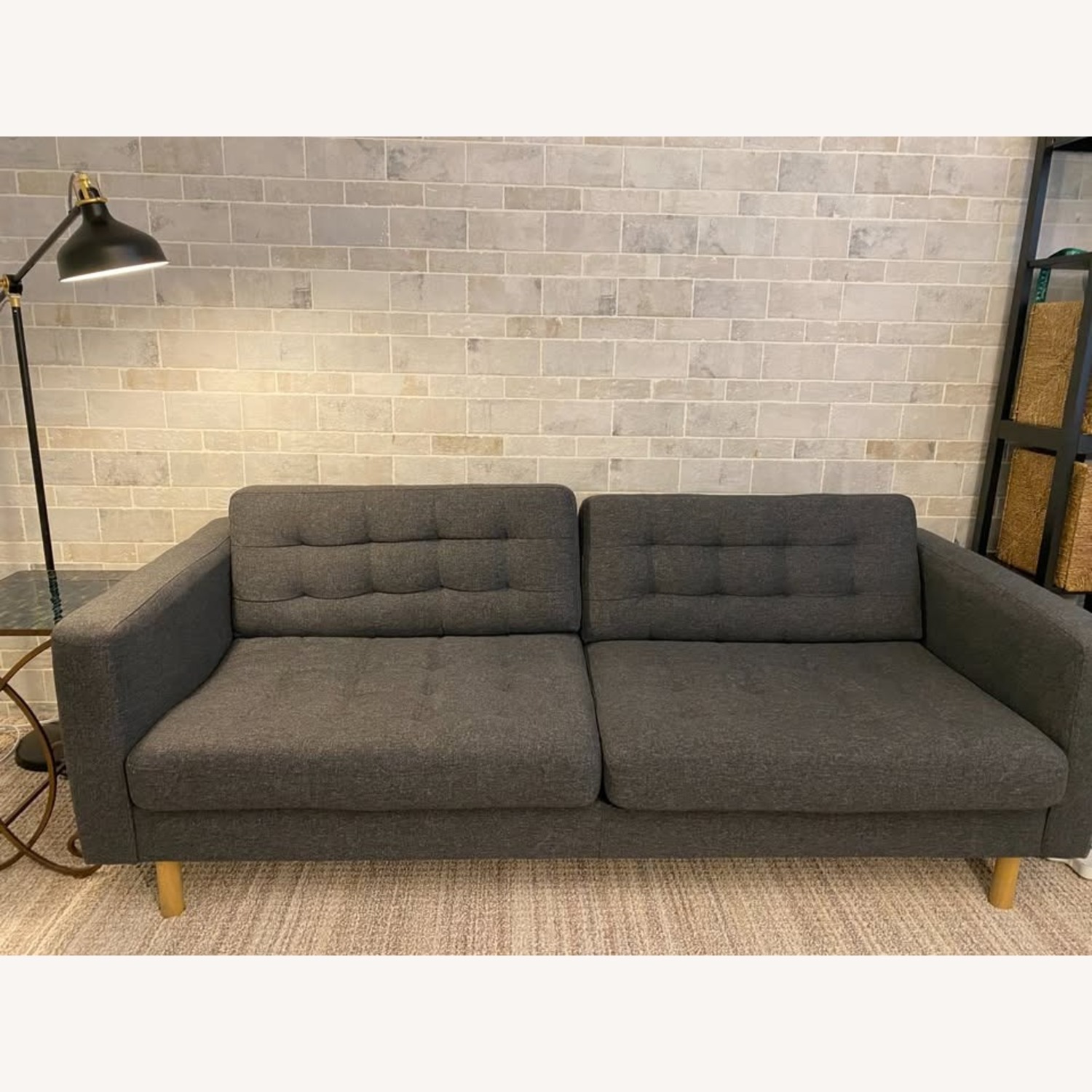 IKEA Landskrona 3-seat Sofa with Ottoman - image-2