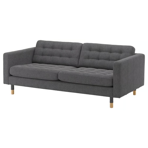 Used IKEA Landskrona 3-seat Sofa with Ottoman for sale on AptDeco
