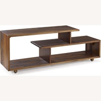 Walker Edison Solid Wood TV Stand 