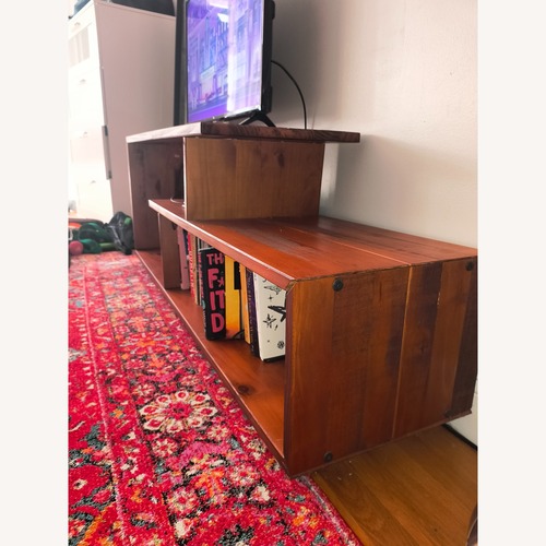 Used Walker Edison Solid Wood TV Stand  for sale on AptDeco