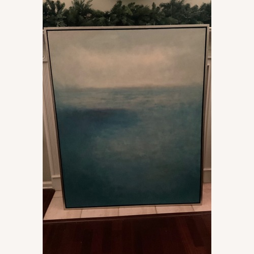 Used Frontgate Ocean Canvas Wall Art for sale on AptDeco