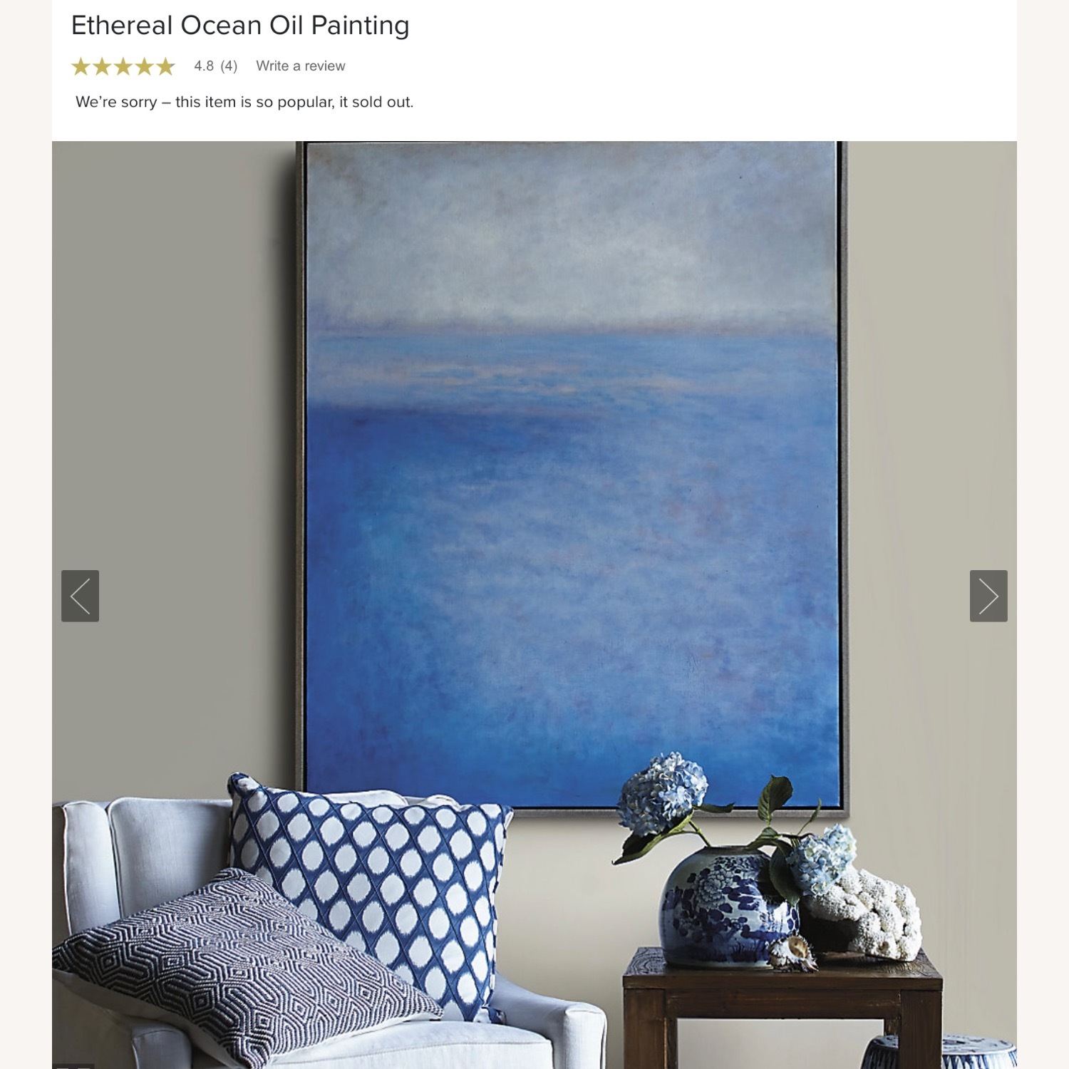 Frontgate Ocean Canvas Wall Art - image-9