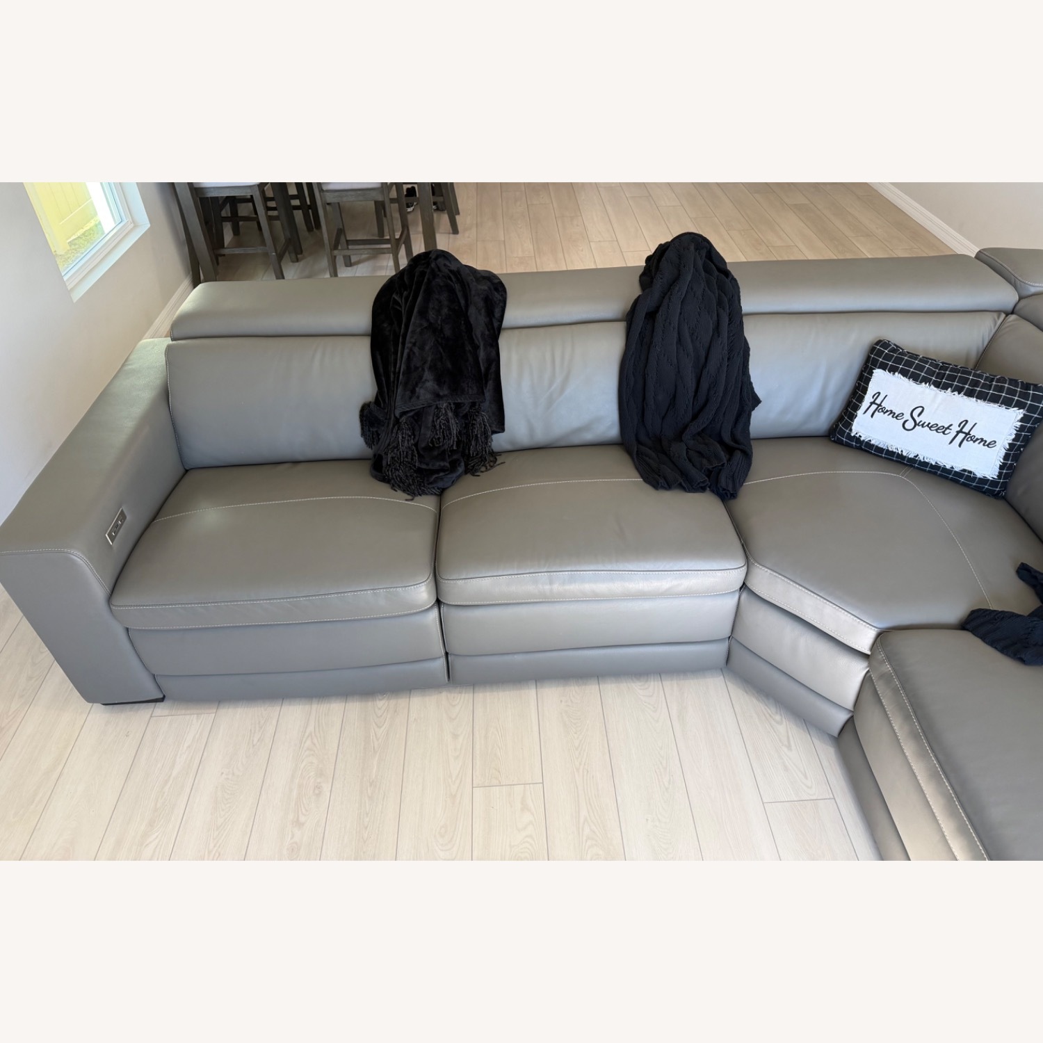 Ashley Furniture Texline Dark Gray 3+ Piece Sectional - image-2