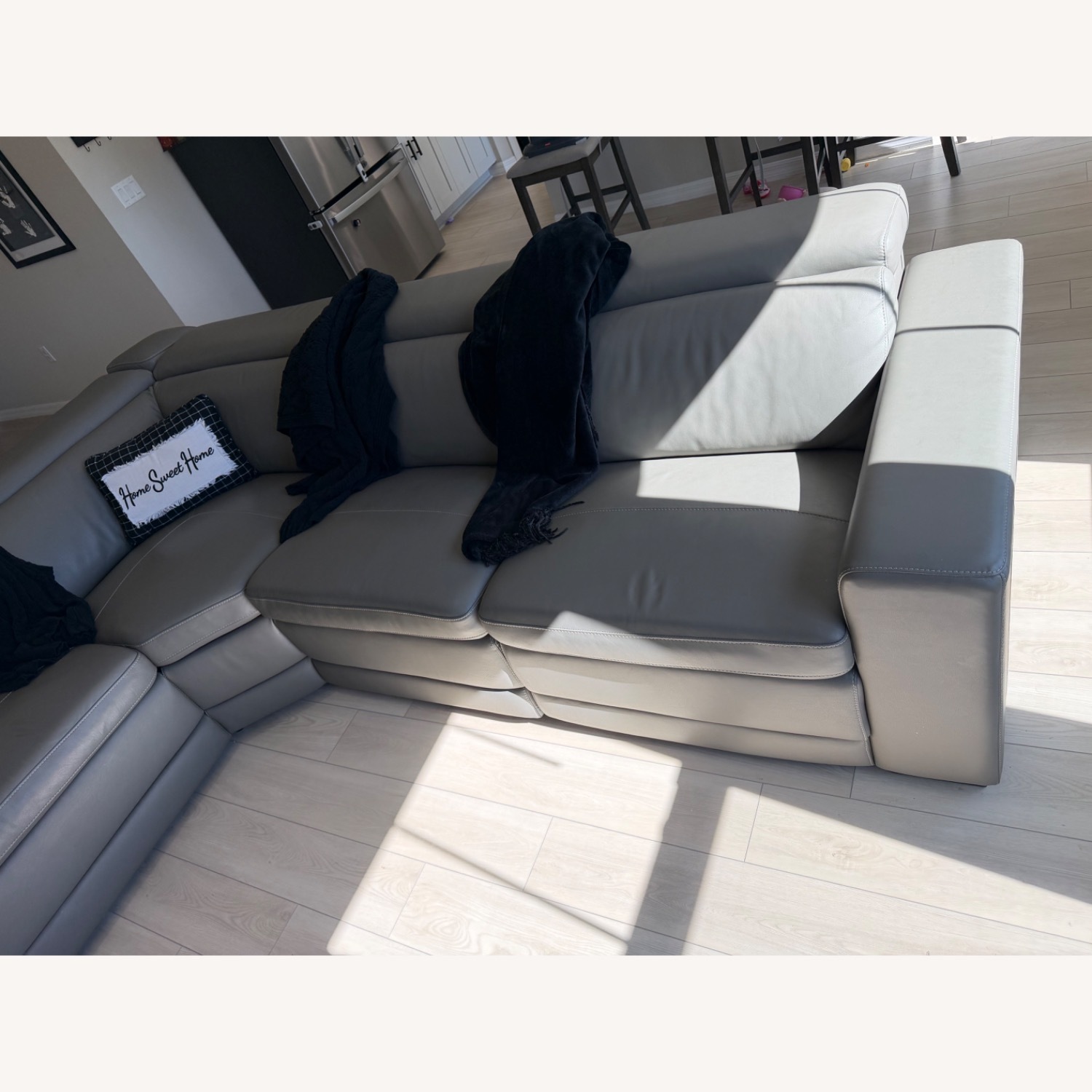 Ashley Furniture Texline Dark Gray 3+ Piece Sectional - image-3