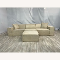 Rove Labs M1 Three Seater Sofa and Ottoman