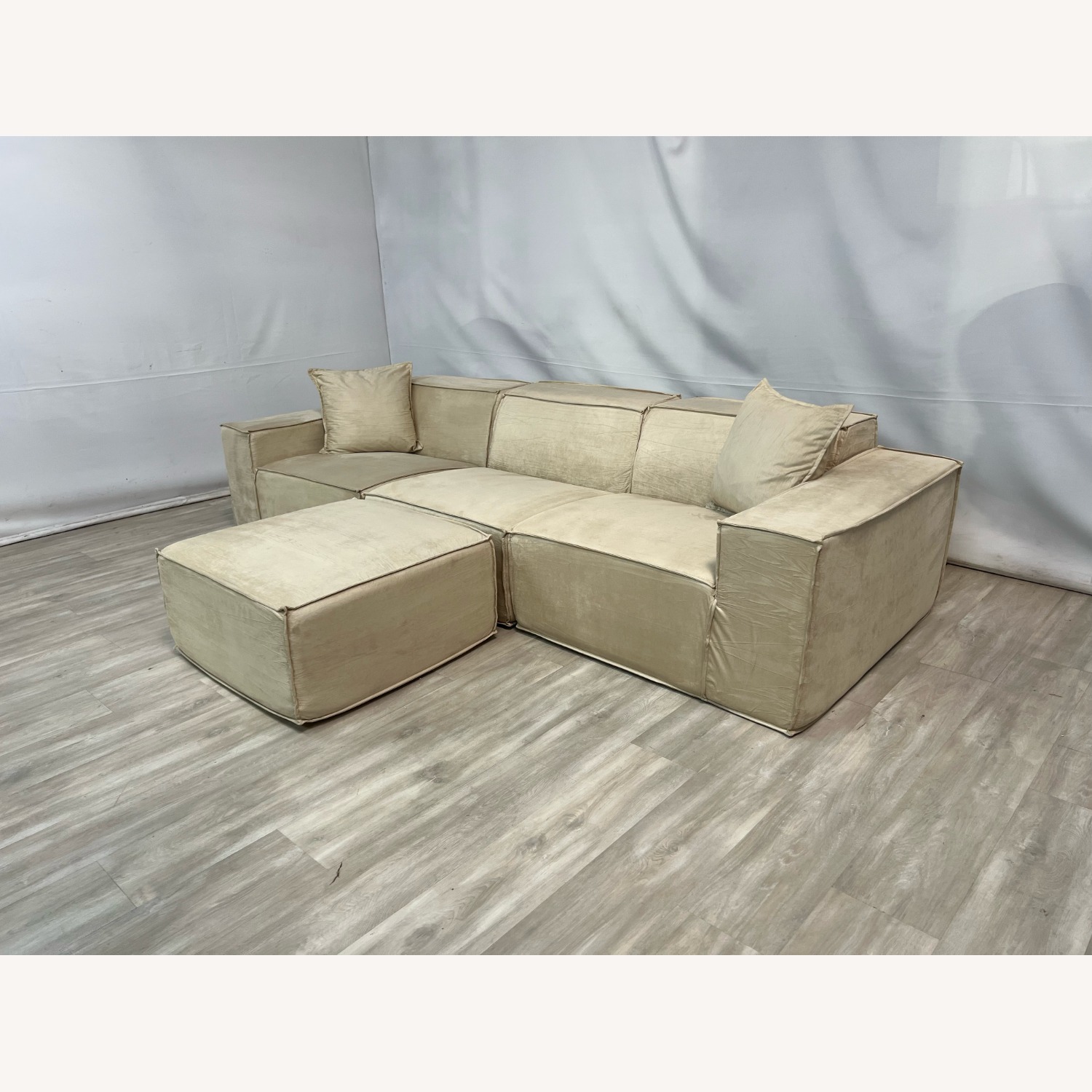 Rove Labs M1 Three Seater Sofa and Ottoman - image-2