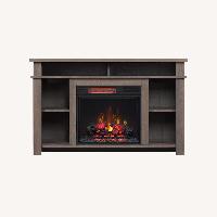 Dark Brown Media Storage