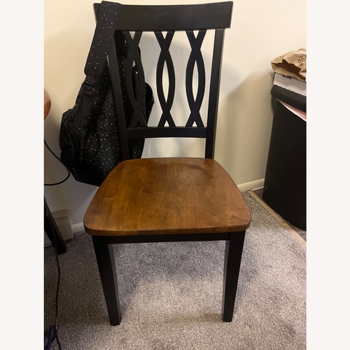 Used Light Brown Wood Dining Chairs for sale on AptDeco