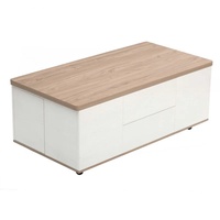 Wayfair Flip Top White Wood Coffee Table