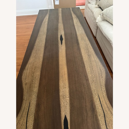 Used Arhaus Nika Coffee Table Wood Coffee Table for sale on AptDeco