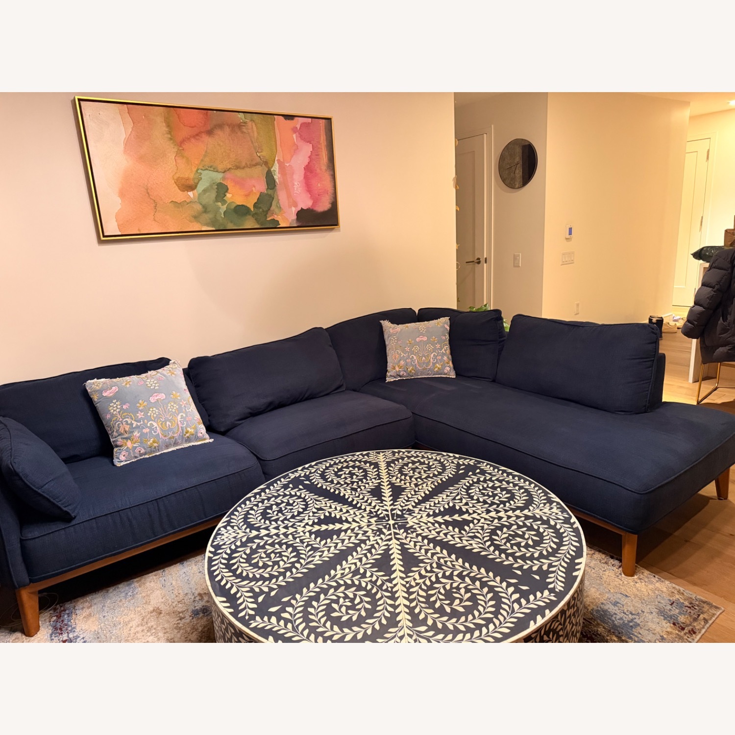 Macy's Jollene Fabric Sectional - image-8