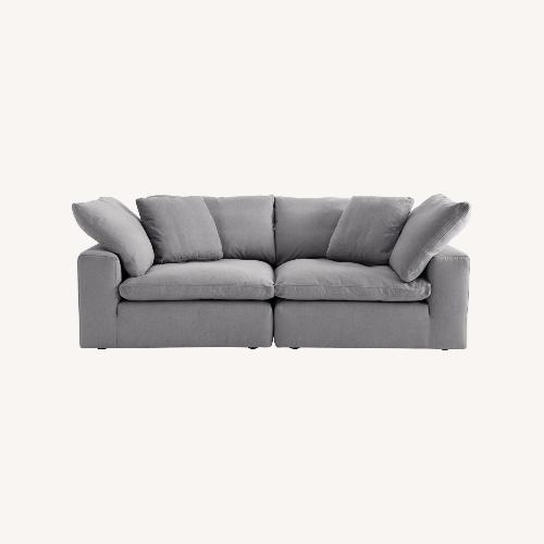 Used Bob's Discount  3 Piece Modular power reclining sofa for sale on AptDeco
