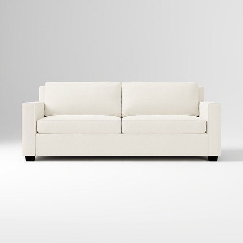 Used West Elm Natural Velvet Sleeper Sofa for sale on AptDeco