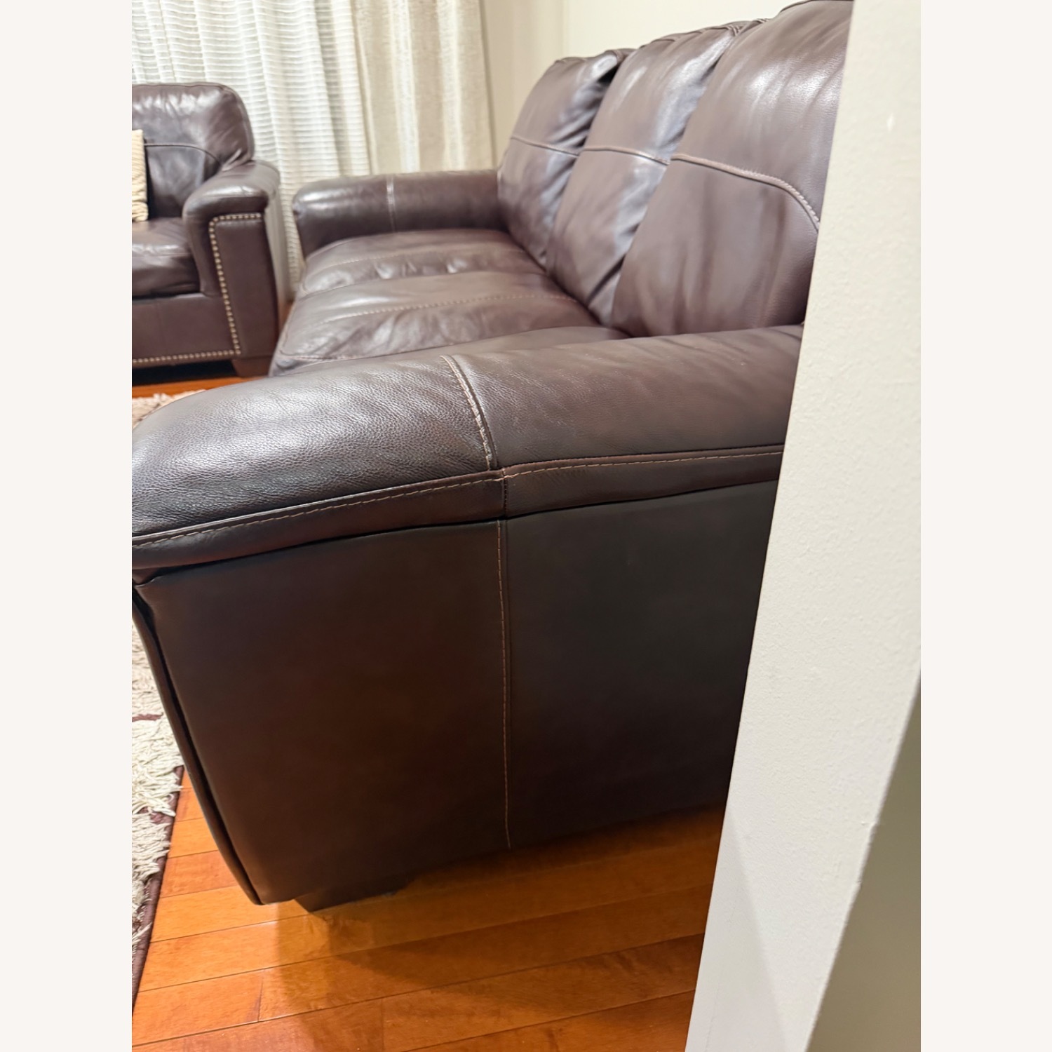 Ashley Leather Sofa - image-2