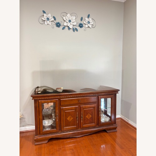 Used China Furniture & Arts Dark Brown Sideboard for sale on AptDeco