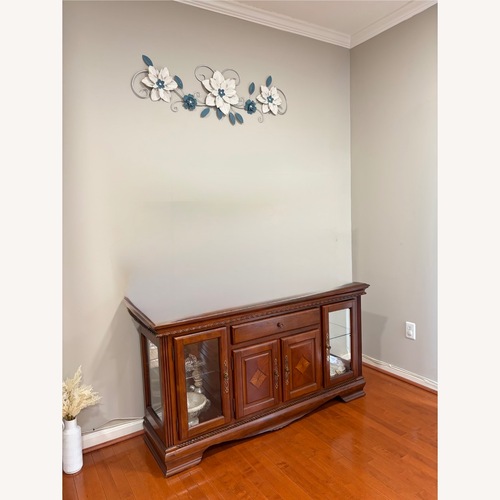 Used China Furniture & Arts Dark Brown Sideboard for sale on AptDeco