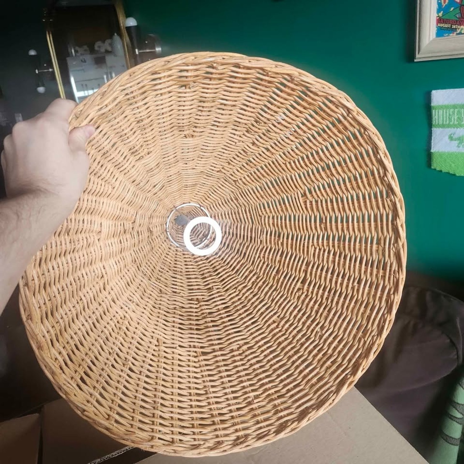 Danish Design Store Light Brown Pendant Lamp Shade - image-3