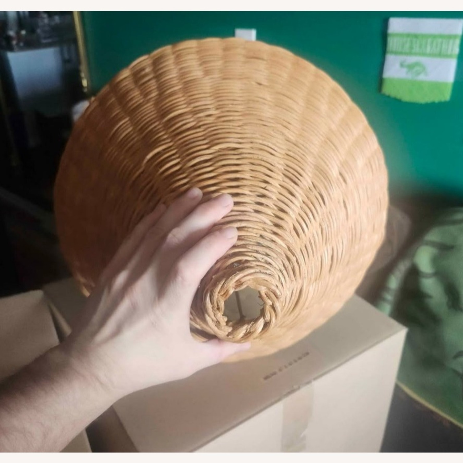 Danish Design Store Light Brown Pendant Lamp Shade - image-1