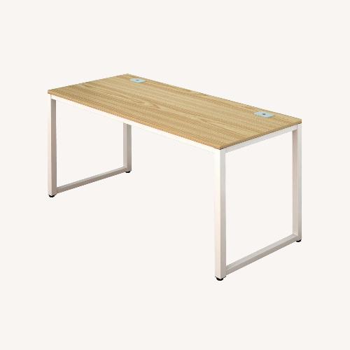 Used Amazon Oak Top Desk for sale on AptDeco