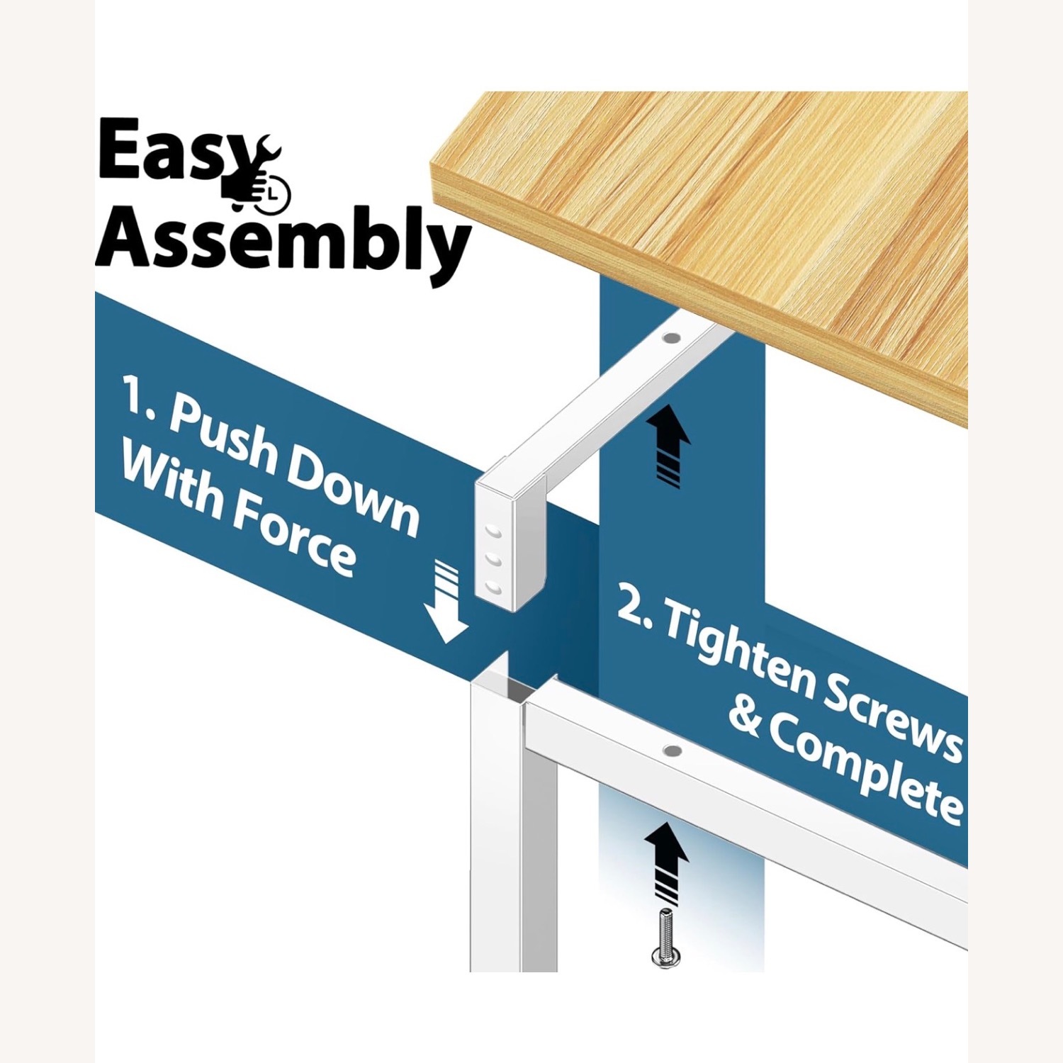 Amazon Oak Top Desk - image-2