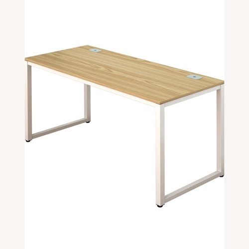 Used Amazon Oak Top Desk for sale on AptDeco