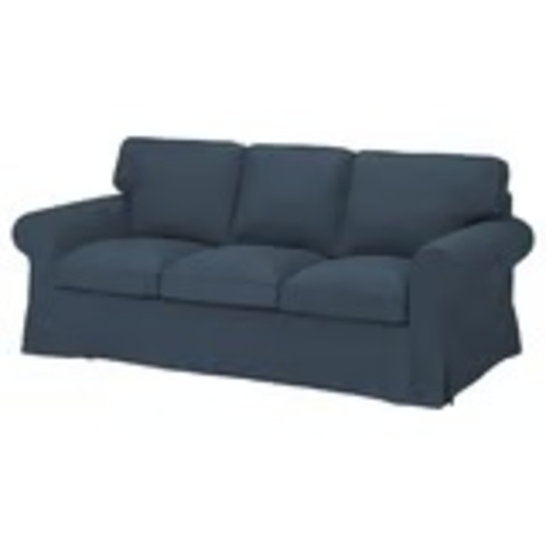 Used IKEA Uppland Blue 3+ Seater Sofa for sale on AptDeco