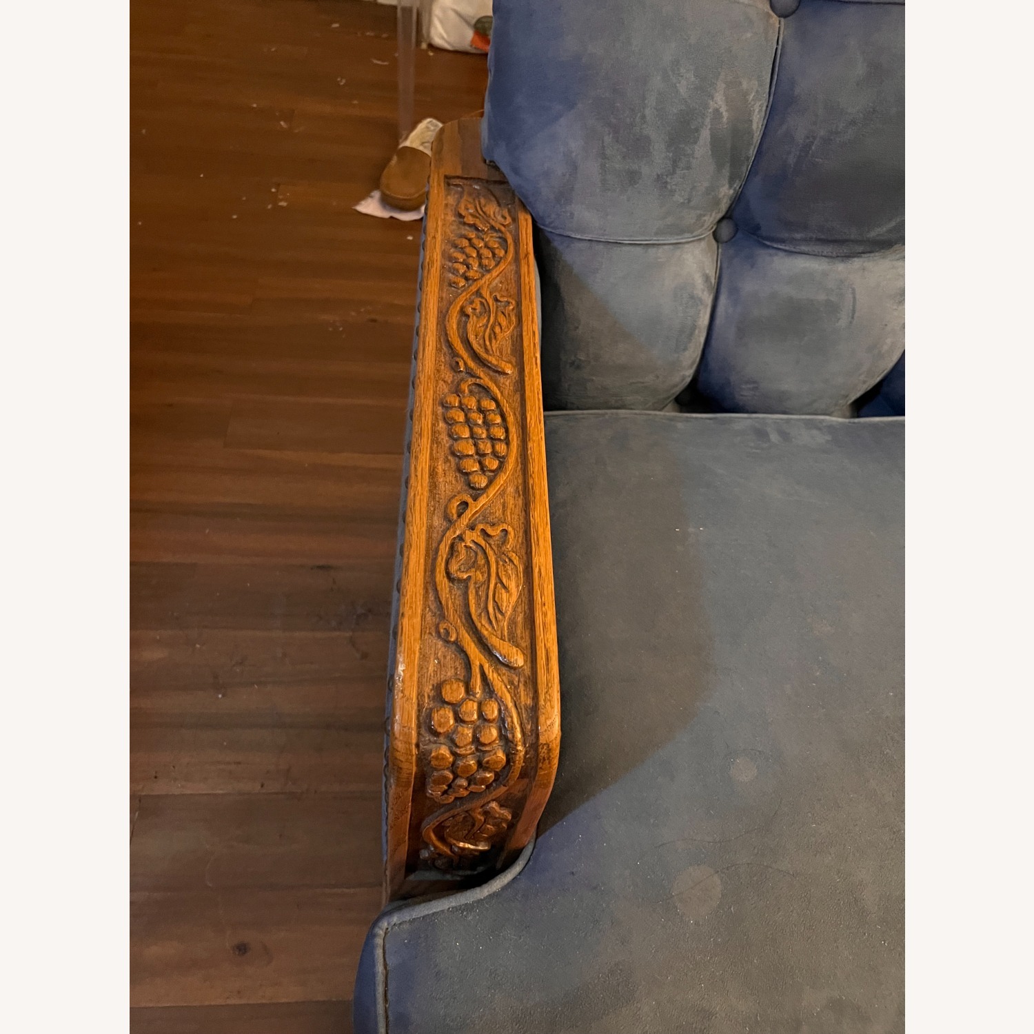 Vintage/Antique Blue 2 Piece Sectional - image-5