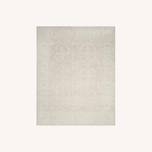 Used Safavieh Oushak Oriental Hand-Knotted Rug 9'x12' for sale on AptDeco