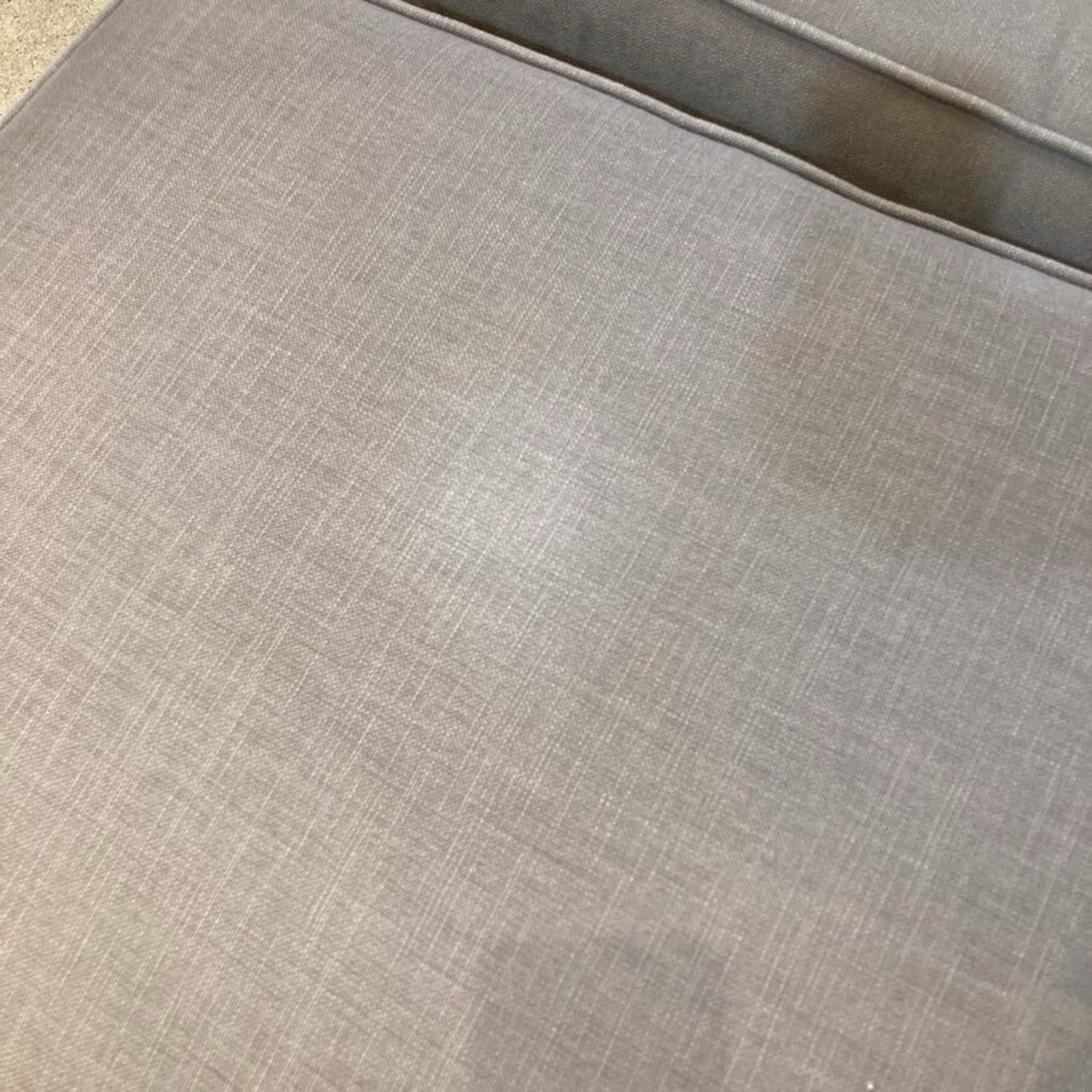 Pottery Barn Brooklyn Fabric Armchair w/ Ottoman - image-9