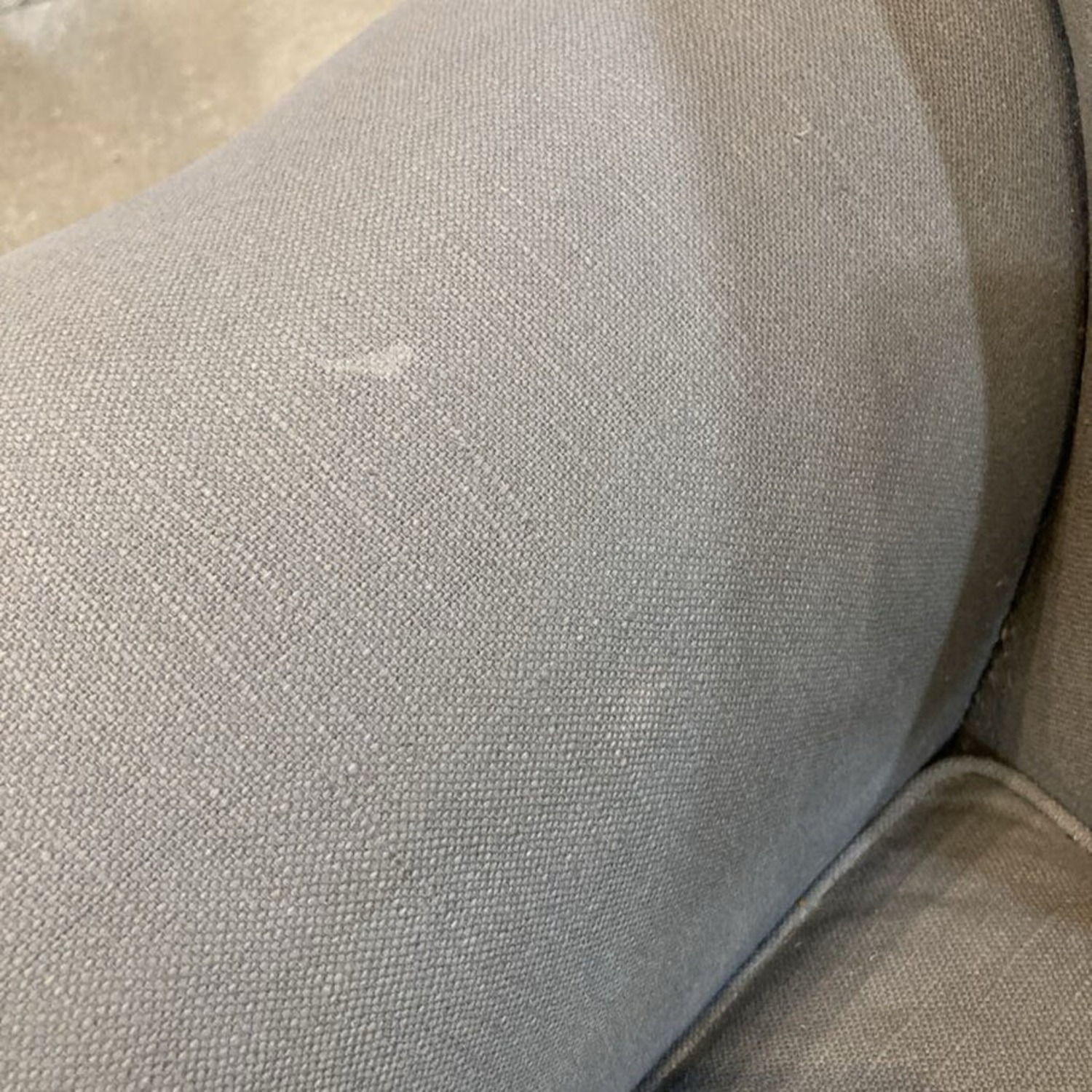 Pottery Barn Brooklyn Fabric Armchair w/ Ottoman - image-5