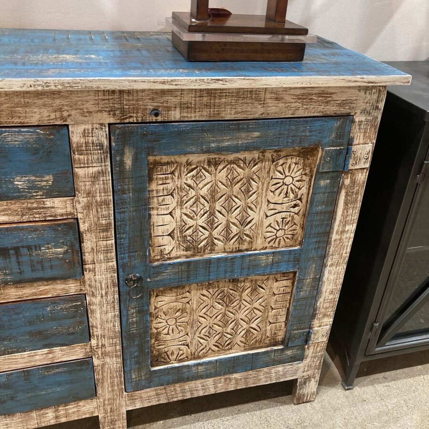 Rustic Reclaimed Wood 4-Drawer Buffet - image-2