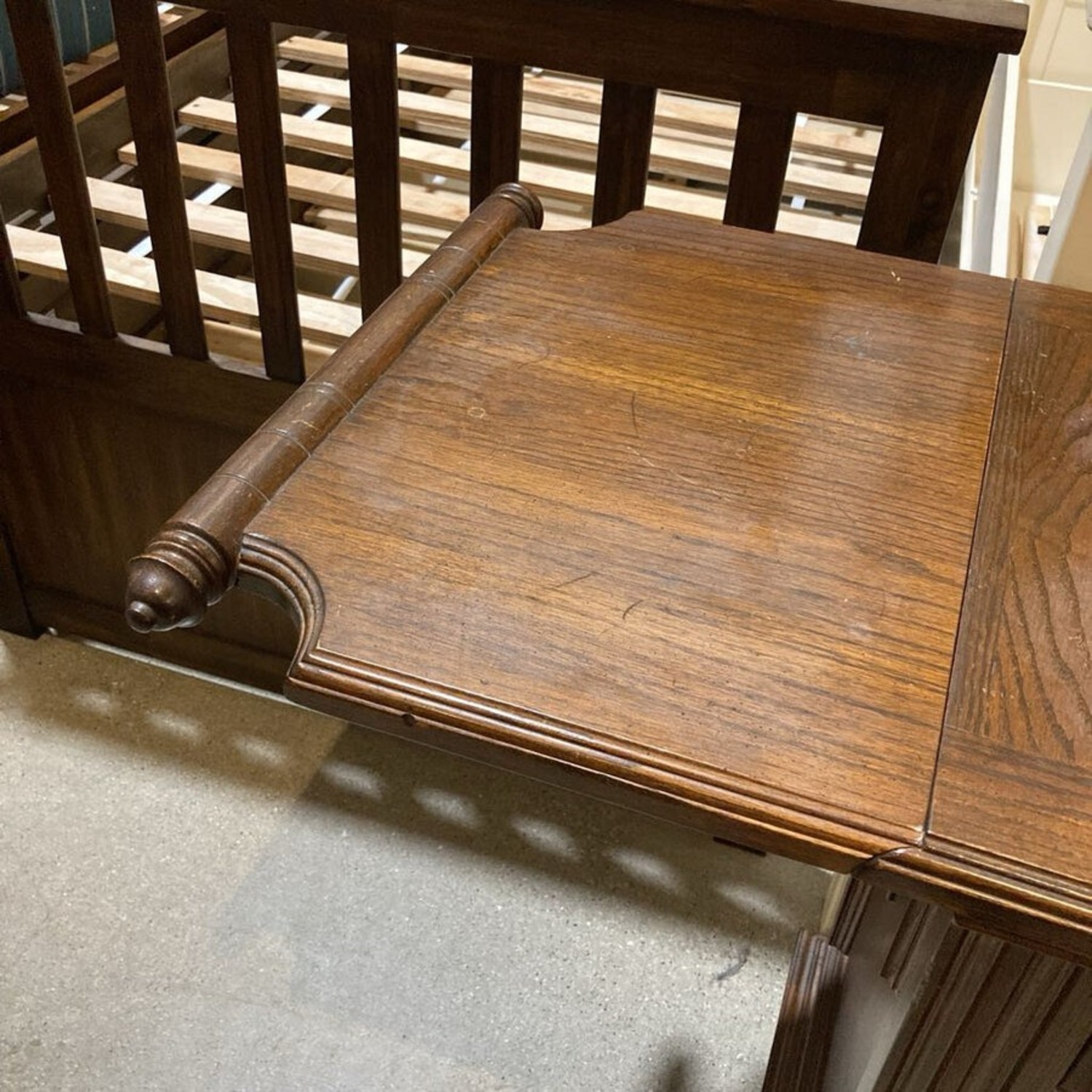 Ethan Allen Royal Charter Oak Server Buffet - image-8