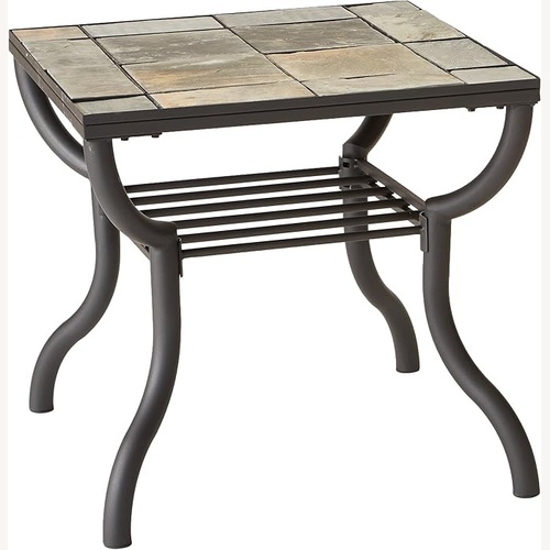 Used Ashley Furniture Antigo Living Room End Table for sale on AptDeco
