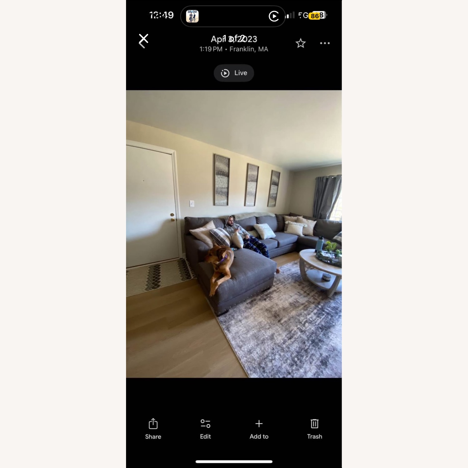 Bob's Discount 4 Piece Sectional - image-2