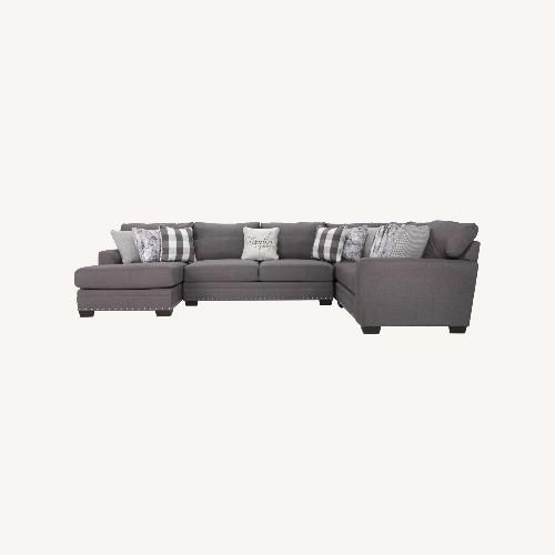 Used Bob's Discount 4 Piece Sectional for sale on AptDeco