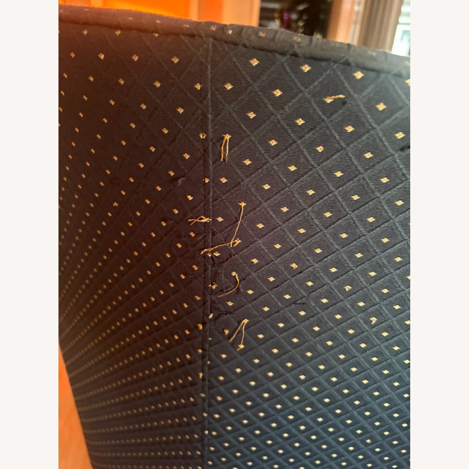 Ethan Allen Plaza Blue Armchair - image-2