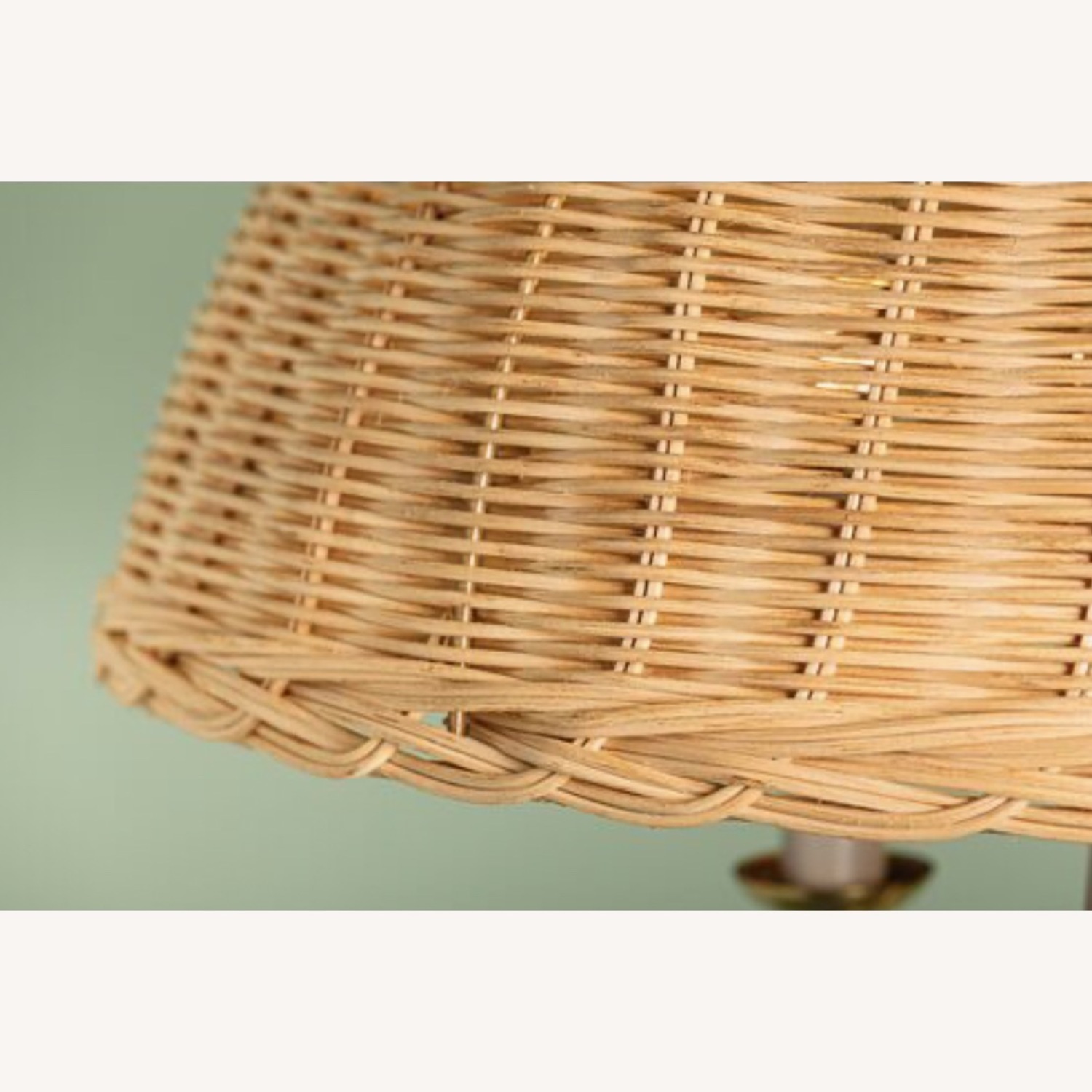One King's Lane Natural Rattan Ceiling Lamp - image-5