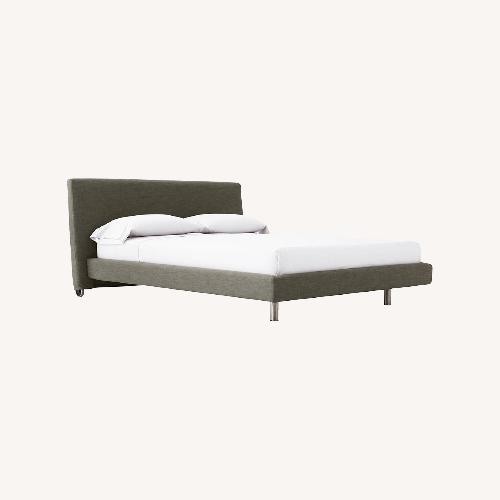 Used Design Within Reach Queen Reve Bed in Mushroom for sale on AptDeco