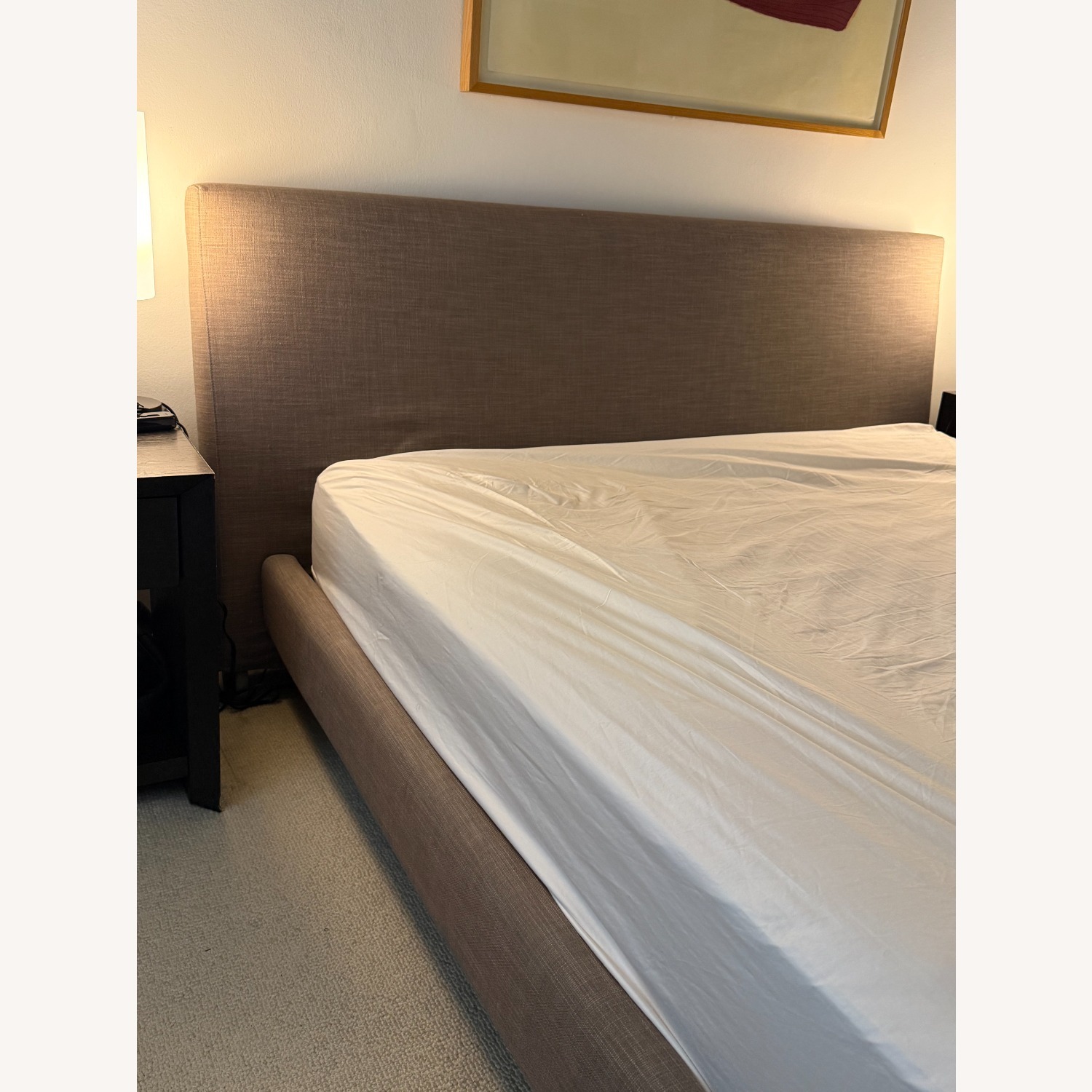 Design Within Reach Queen Reve Bed in Mushroom - image-4