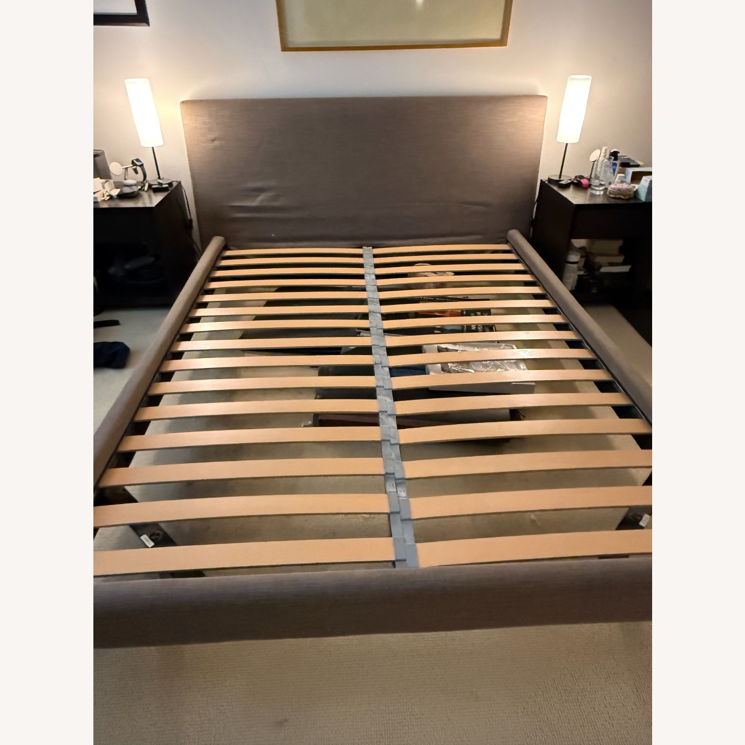 Design Within Reach Queen Reve Bed in Mushroom - image-2