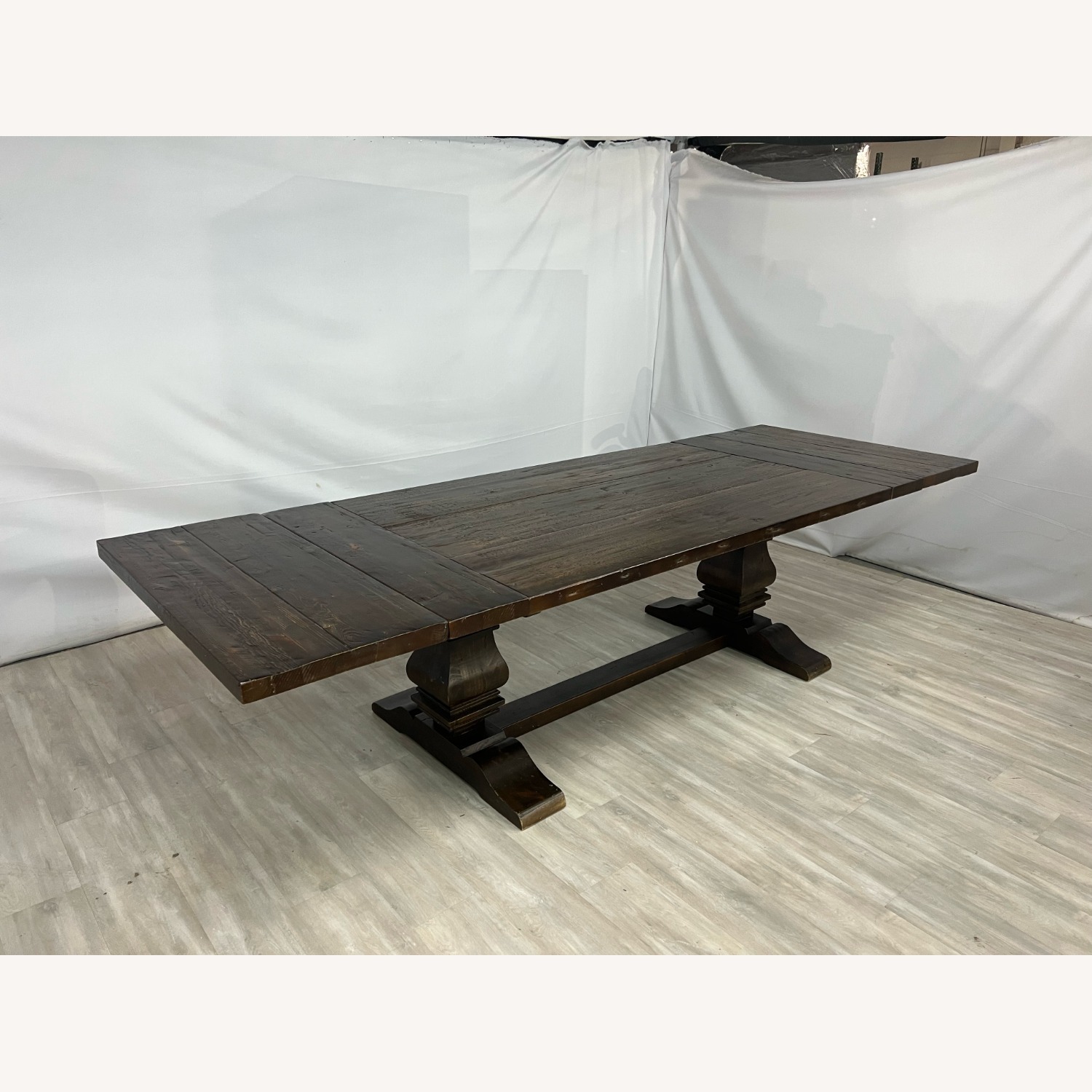 Restoration Hardware Salvaged Wood Dining Table - image-2