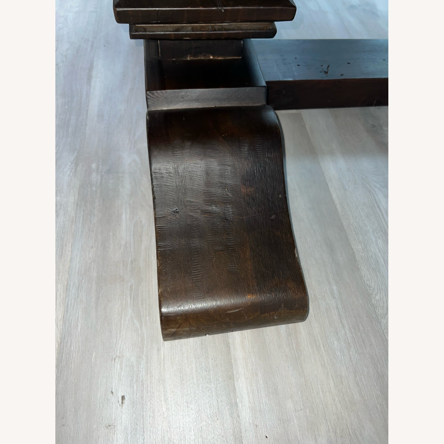 Restoration Hardware Salvaged Wood Dining Table - image-5