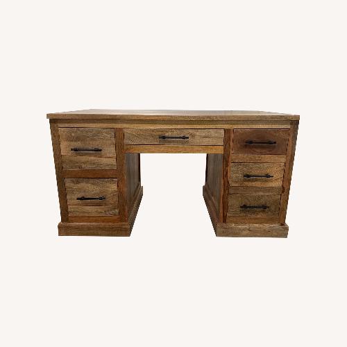 Used Sierra Living Concepts Natural Desk for sale on AptDeco
