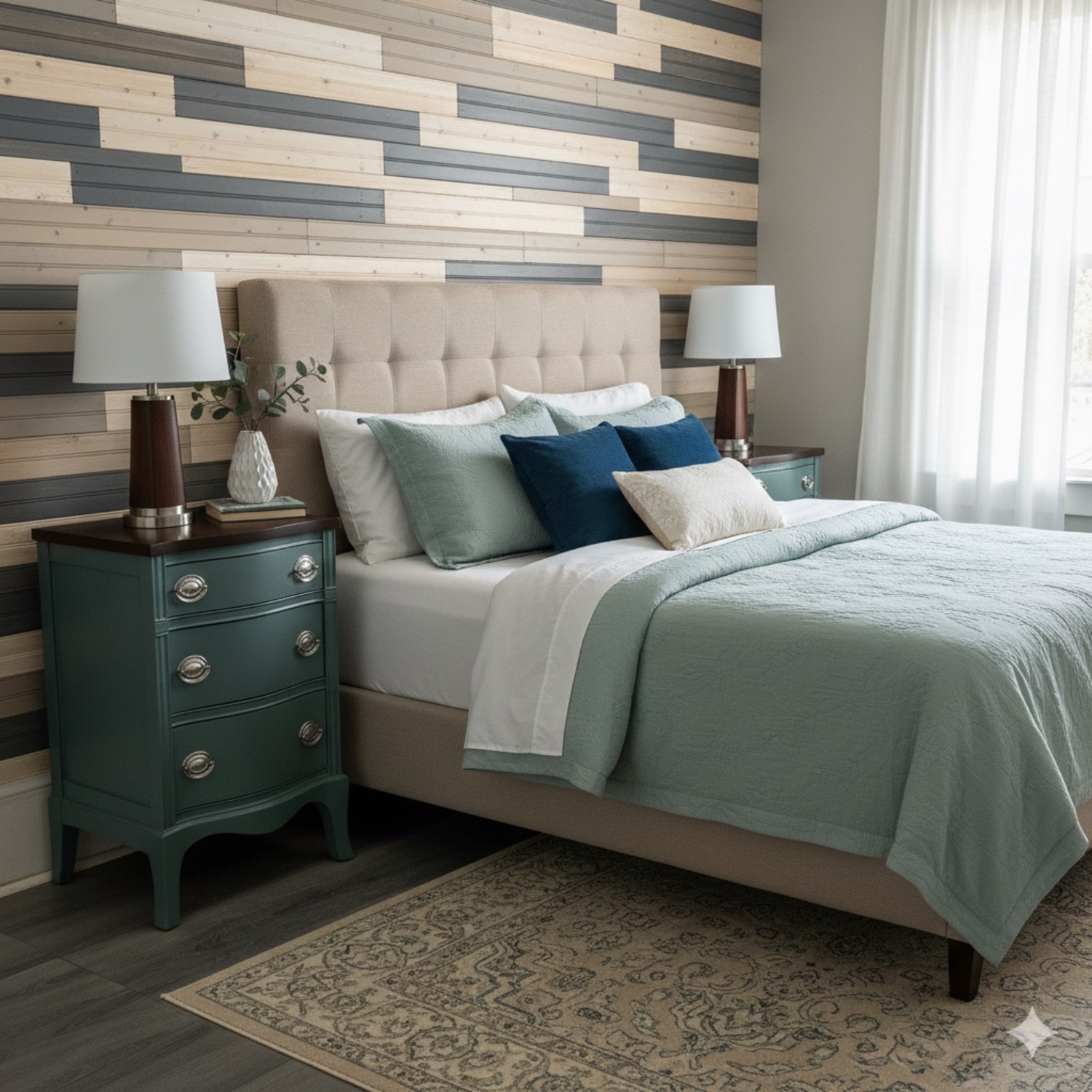 Vintage Drexel Set of Nightstands - image-2